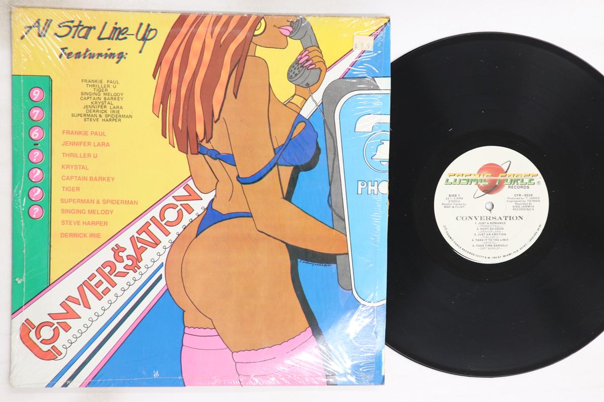 

LP Record VARIOUS Conversation All Star Line Up CFR8026 COSMIC FORCE 1991 US Reggae Ska Dub Used