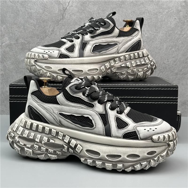 

Модные деловые свадебные туфли, классические дышащие кроссовки на шнуровке, осенние мужские высокие синие теннисные повседневные прогулочные мокасины 38 чёрный