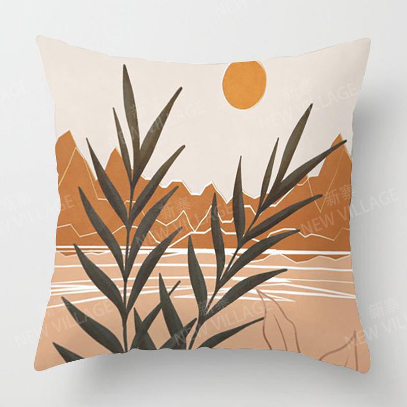 Nordic Modern Abstract Geometric Living Room Sofa Cushion Cover Home Decor Pillowcase 45X45Cm 45*45 50X50 60X60Cm 40X40 35X35