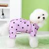 Pet Supplies Bear Polka Dot Belly Protection Home Clothes Dog Clothes Spring and Summer Thin Clothing