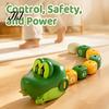 Interactive Snake Toy Set 1/2 Sets Remote Control Car Toy, Magnetic Eating Itself Game 2 Player Electric RC for Kids