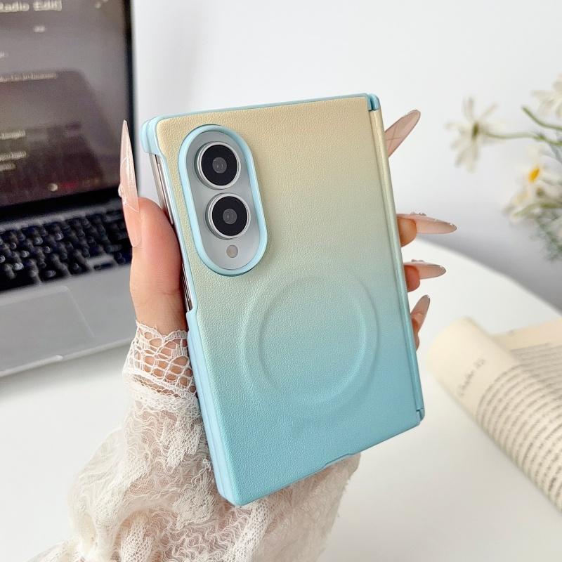 Moderne Kollisionsfarbe Magnetische Handyhülle Für Samsung Galaxy Z Fold 8 ZFold8 Z Fold8 Hüllen Für Magsafe Koreanisch Niedlich Funda