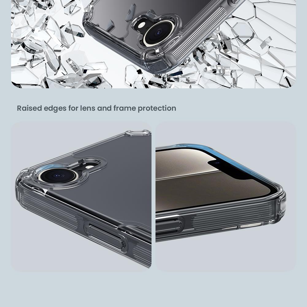 NILLKIN For Nillkin for iPhone 16e Phone Case Nature TPU Pro Magnetic Back Cover Slim Silicone Case