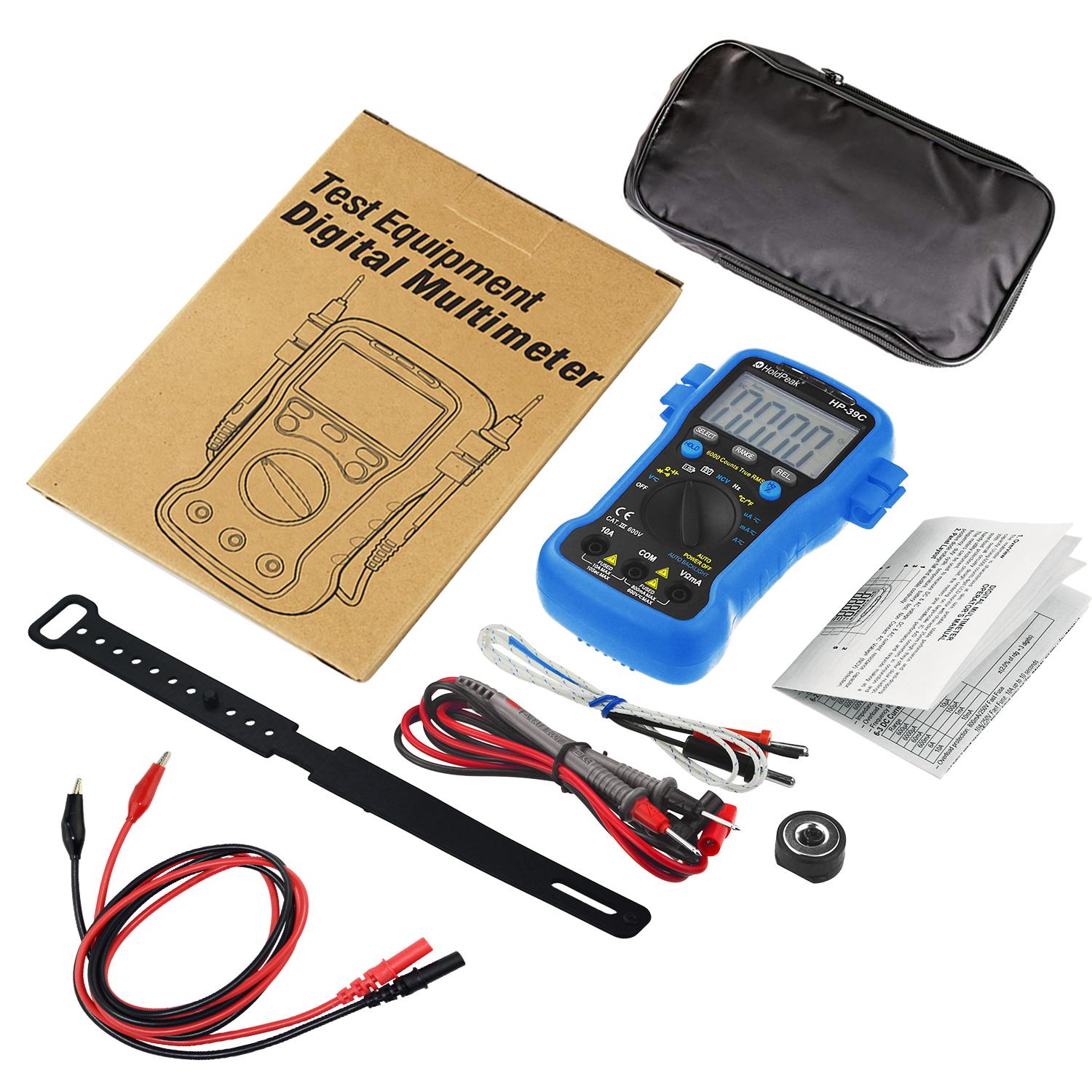 

Best Bluetooth Clamp Meter For Beginners, AC/DC Voltage & Current, Non-Contact Voltage Detection, Auto-Ranging Multimeter Tools