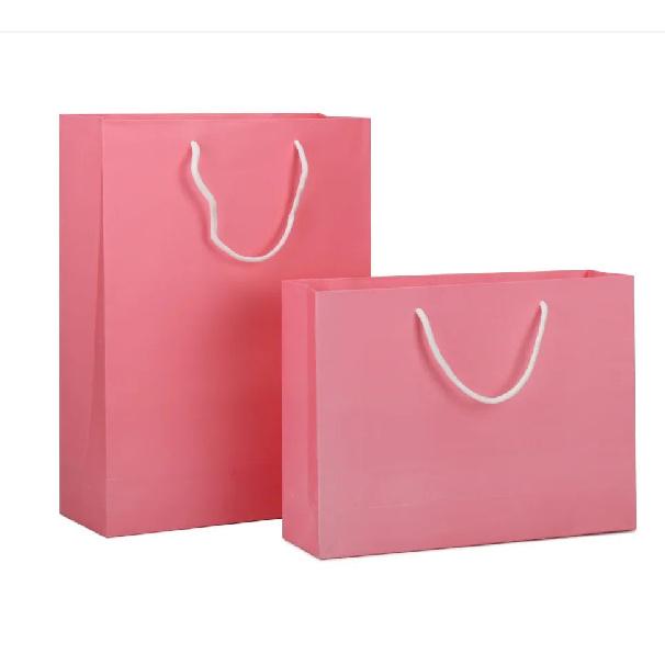 Handheld Cowhide Christmas Packaging Gift Bag