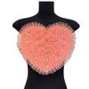 European And American Mesh Yarn Nails, Drills, Love Corsage Cloth Stickers, Handmade Three-Dimensional Pleated Lace Lace Clothing Accessories