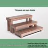Rustic Solid Wood 3-Tier Ladder Shelf