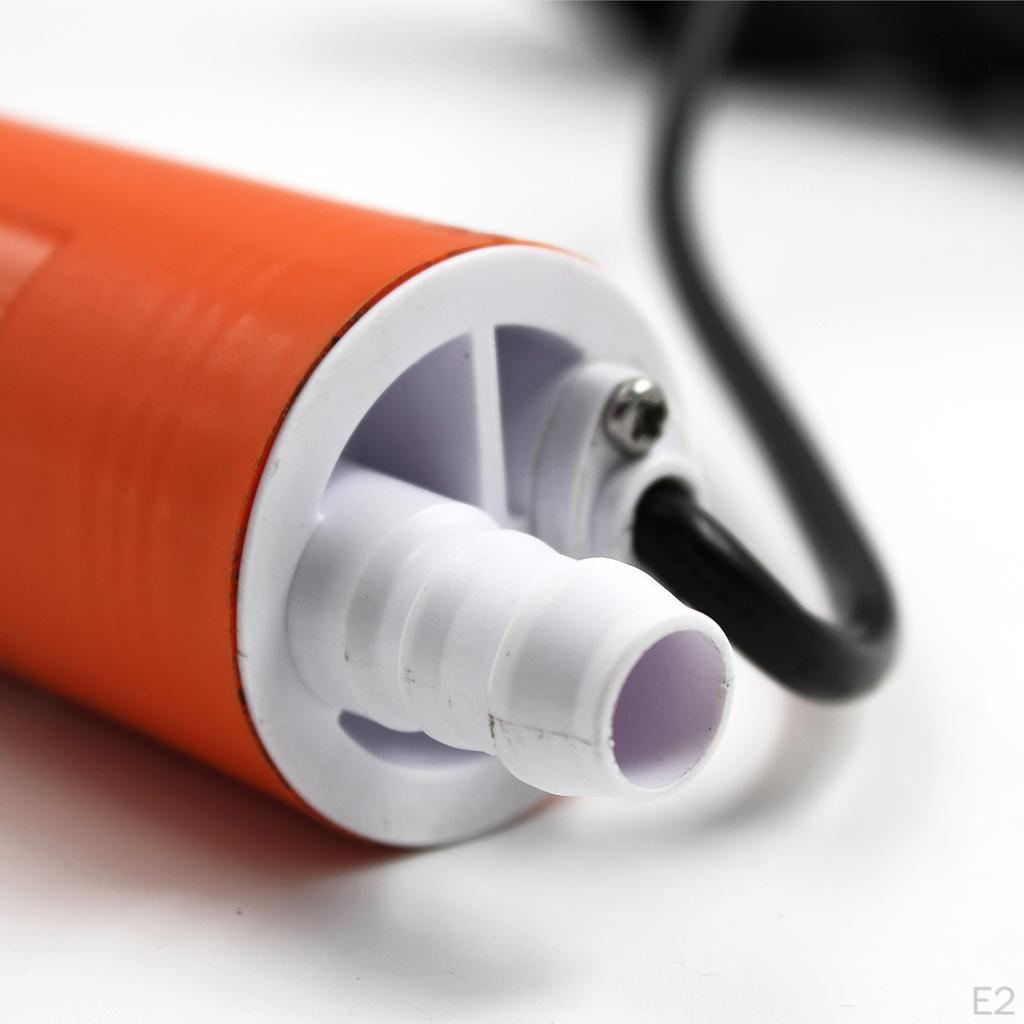 Nedsenkbar / innebygd vannoverføringspumpe 12 V, 280 GPH for bobil for båt