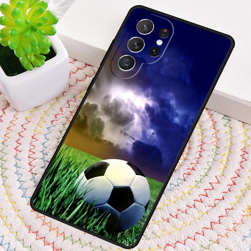 

Футбольный мяч Футбол Футбольный Чехол для телефона из ТПУ Для Samsung Galaxy note 10 pro S26 S25 S24 S23 S22 Ultra Plus S21 FE S20 Чехол Galaxy S21 FE 5G