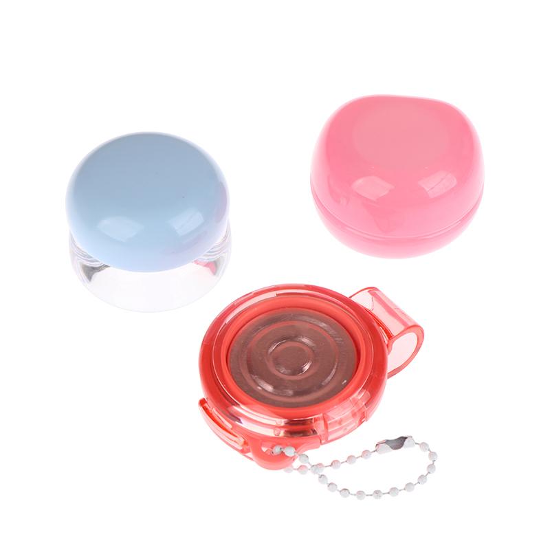 1 Pcs 5G Empty Plastic Lip Scrub Jars With Cover Balm Mask Skin Care Container Cute Blush Jar Cosmetic Jars Travel Container