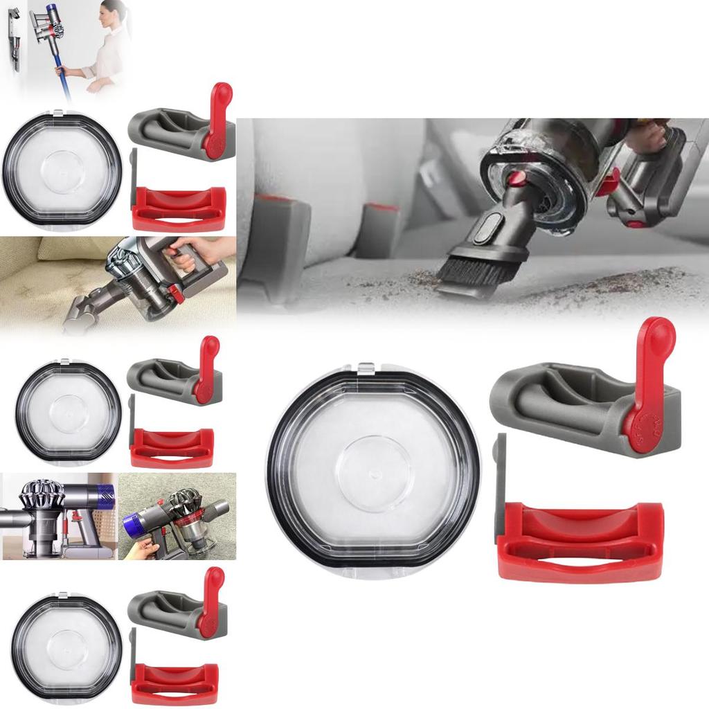 For Dyson V7 V8 Sv10 Sv11 Vacuum Cleaner Seal Cover With Button Home Cleaning