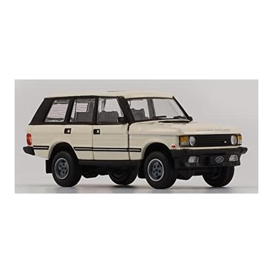 BM CREATIONS 1/64 Land Rover Range Rover Classic LSE 1992 Weiß Linkslenker