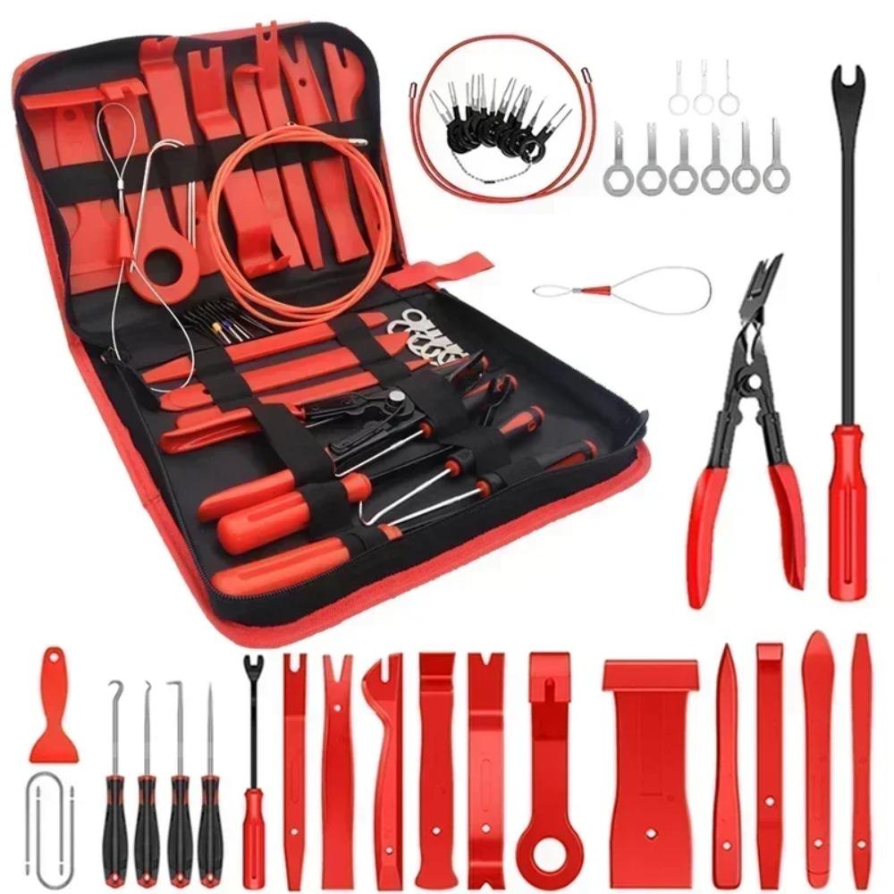 Auto Dashboard Panel Disassembly Tool Kit Car Interior Trim Removal Plastic Clips Puller Set for DIY Car Repair