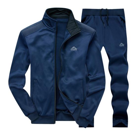 Spring new youth men's long-sleeved suit men's casual sports suit