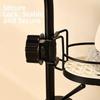 Removable Shower Shampoo Holder Rust-Proof Dishcloth Drain Basket Sink Drain Organizer  Bathroom