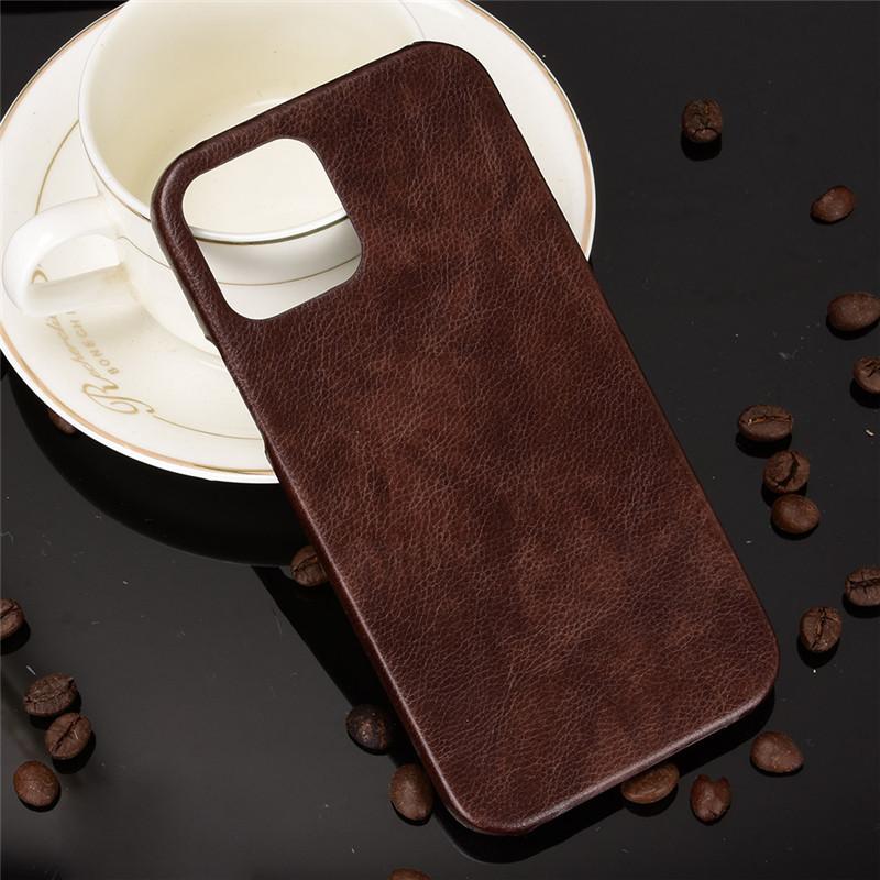 Suitable for iPhone 13 phone case, lychee leather pattern protective cover, 12 mini phone case, Apple 13 Pro Max batch