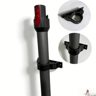Vacuum Cleaner Wall Mount Bracket With Two 5.5mm Screw Holes, Space Saving Vacuum Holder With Practical Hooks, Ideal Gift For Ho
