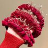 Hair Hoop New Year Headband Rhinestone Celebration Hairband Simple Princess Crown  Girl
