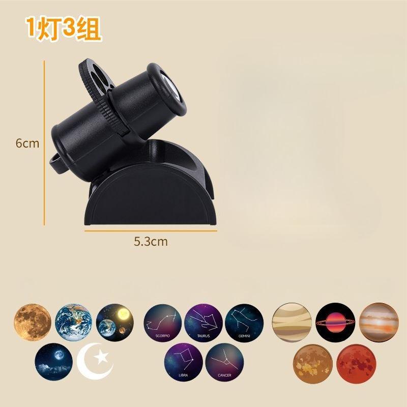 

Лампа-проектор Луны USB Проектор Планеты Сменная Светодиодная Ночная Лампа Проекция Земли и Луны Настенные Светильники Рождественское Украшение