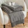 Luxury Knit Blanket Sofa Nap Throw Washable Lightweight Afghan for Baby Home AC Cover