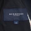 Burberry Sanyo Shokai Long Sleeve Tailored Jacket 42 Black Series Women Used