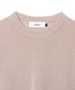 Nitied Coolever Round Short Sleeve Knit Tee Pink
