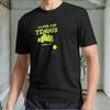 Nuova Coppa Laver tennis 2022 Maglietta Nera da Uomo con Logo Attivo Divertente Taglia dalla S alla 5XL