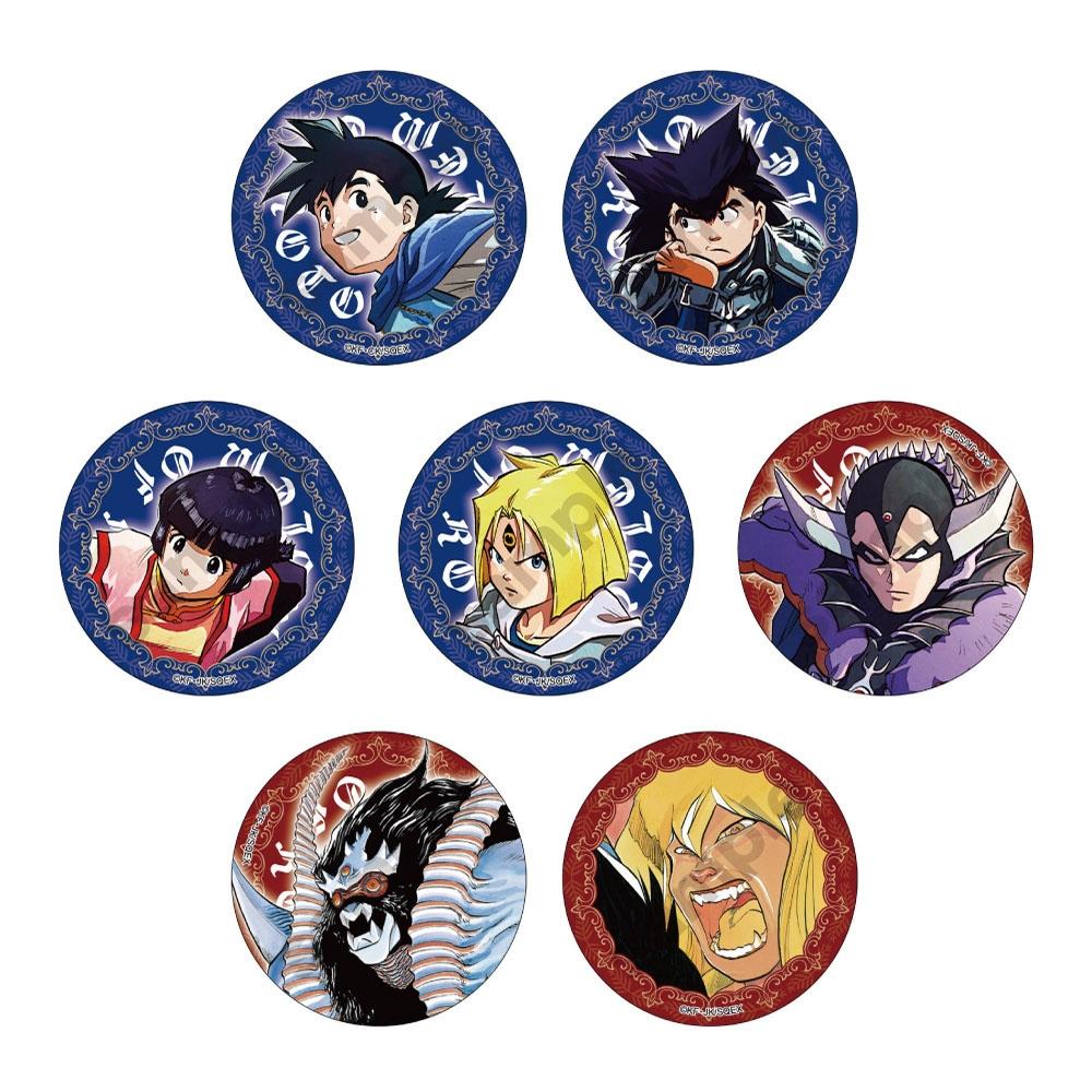 

Dragon Quest Dragon Warrior Dragon Quest Biography Emblem Of Roto Can Badge 1box 7pcs