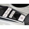 Center Console Gear Shift Button Sticker Silver Alloy For Toyota Camry 2018-2024
