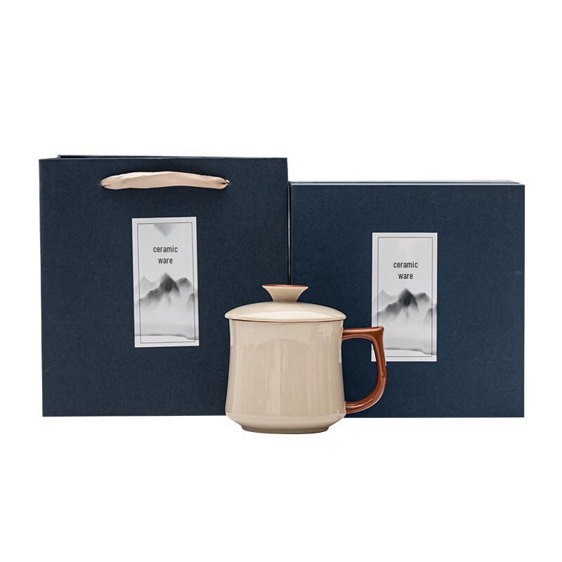 OLOEY Ceramic Infuser Tea Mug with Lid