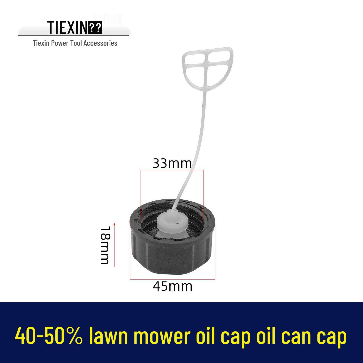 

40-50% Lawn Mower Oil/Can Cap 02686