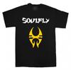 Vintage Soulfly Band Music Lover Cotton Black All Size Unisex Shirt US203