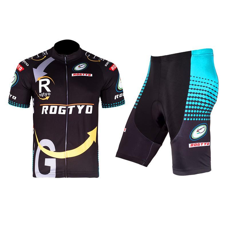 Men Women Cycling Jersey Set Short Sleeve Mountain Road Bike Sportswear Breathable Riding Apparel