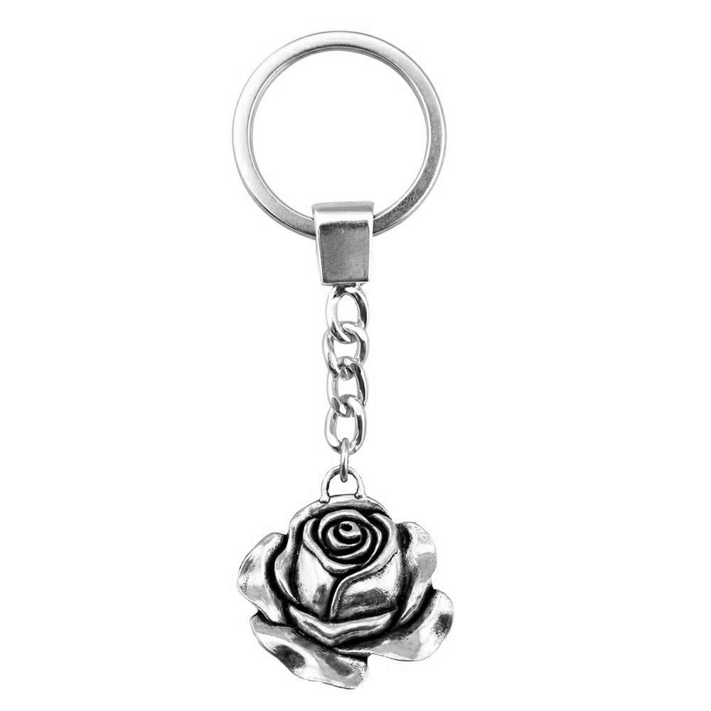 The Flower Of Life Keychain Craft Jewelry Victory Symbol Key Ring 30mm