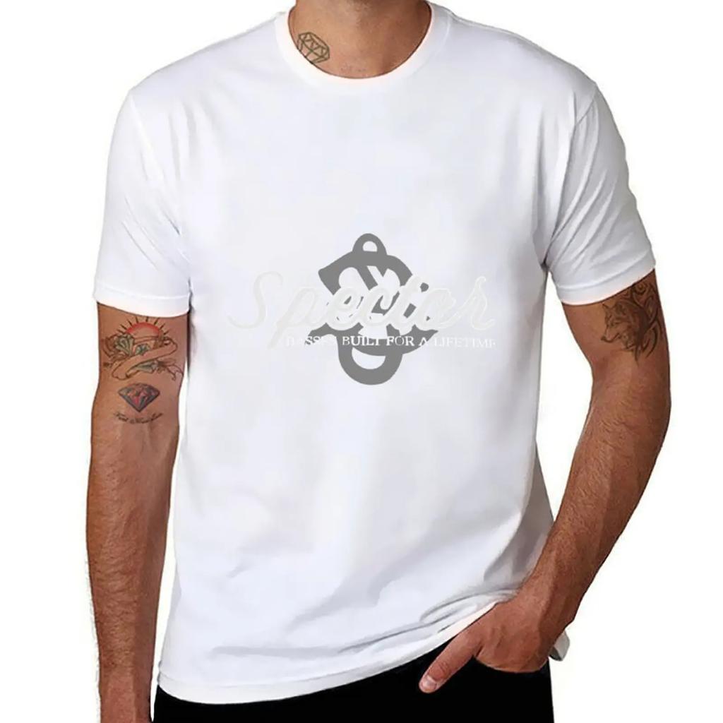 Spector Basses T-Shirt Blacks Vintage Clothes Blanks Black T Shirts for Men