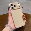 Süßes Leder Handyhülle Für Für Iphone 17 Air 13 14 1 16 17 Pro Max 16Pro 17Pro Offiziell Großes Fenster Stoßfest Schutzhülle