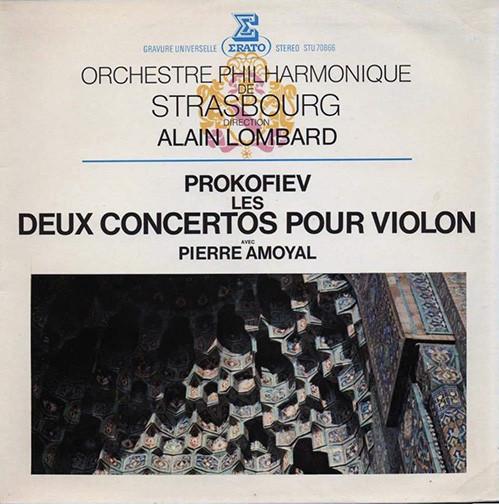 LP Record SERGEI PROKOFIEV  ORCHESTRE PHILHA  Les Deux Concertos Pour Violon STU70866 Erato 1974 France Classical Used