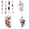 Long Lasting Rose Temporary Tattoo Flower Body Art Sticker Sweet Instant Decals  Daily Use