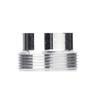2Pcs Sink Faucet Adapter 22mm to 16mm Tap Aerator Connector Water Hoses Adapter