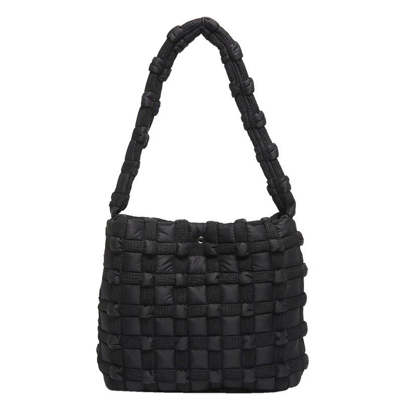 Cream Puff One-shoulder Underarm Bag Korean Style Large-capacity Fashionable Bubble Cloud Commuter Women's Bag.