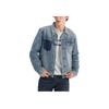 Levis Denim Wanderer Series Fw24 Denim Wanderer Series Lapel Single-Breasted Loose Straight Long Sleeve Denim Jacket Men Jackets Light-Blue 0015E-0006