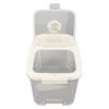 Rice Container Kitchen Dry Food Rice Storage Box Multipurpose Airtight Rice Bucket with Cup for Cereal Flour