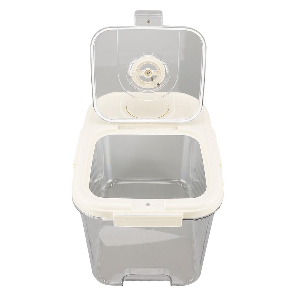Rice Container Kitchen Dry Food Rice Storage Box Multipurpose Airtight Rice Bucket with Cup for Cereal Flour