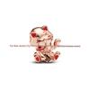 S925 White Copper Animal Charm Glass Beads - DIY Bracelet Accessories