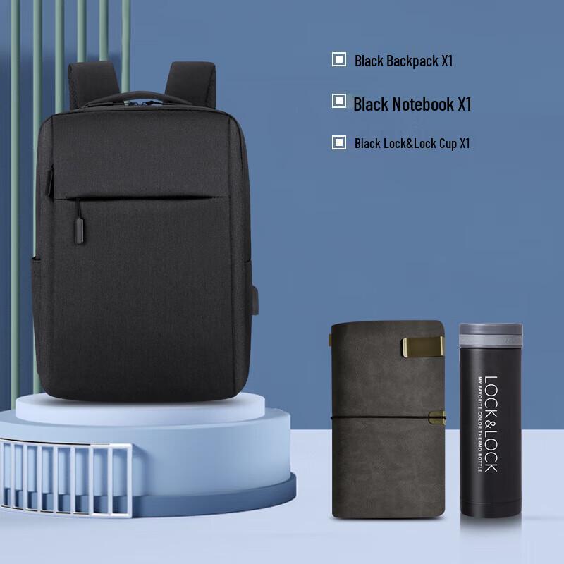 PYKR Corporate Gift Set: Backpack, Insulated Bottle & Travel Notebook