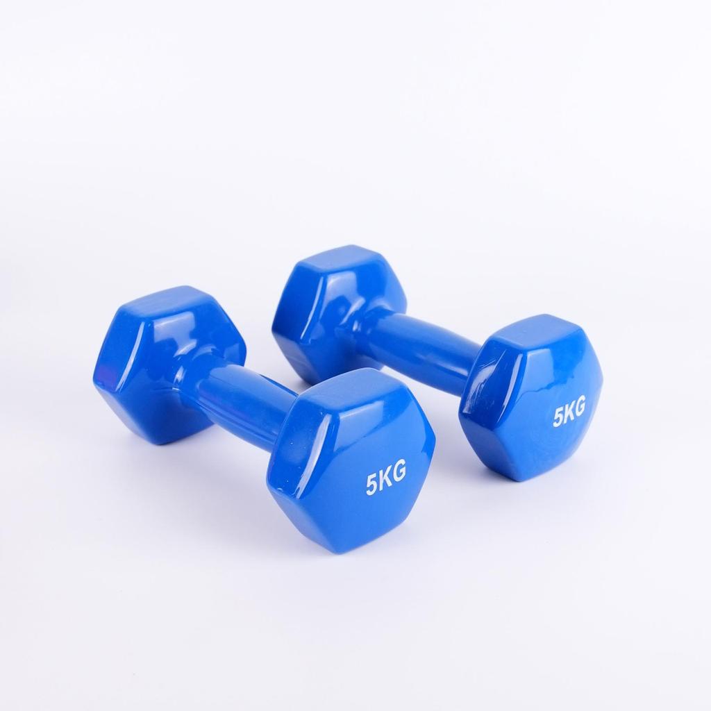Manubrio Solido in Ghisa da 1,5 kg per Fitness a Casa