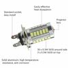 1Pc H7 5630Smd Weiß 660Lm 33 Led Licht Auto Nebel Kopf Licht Fahren Lampen