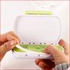High Quality Sealed Pill Cases Compartment Storage Box Daily Medicine Pill Case Container Outdoor Travel Portable 6 Grid