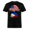 Philippines racine et Amérique arbre t-shirt Philippin T-shirt Drapeau taille S-6XL