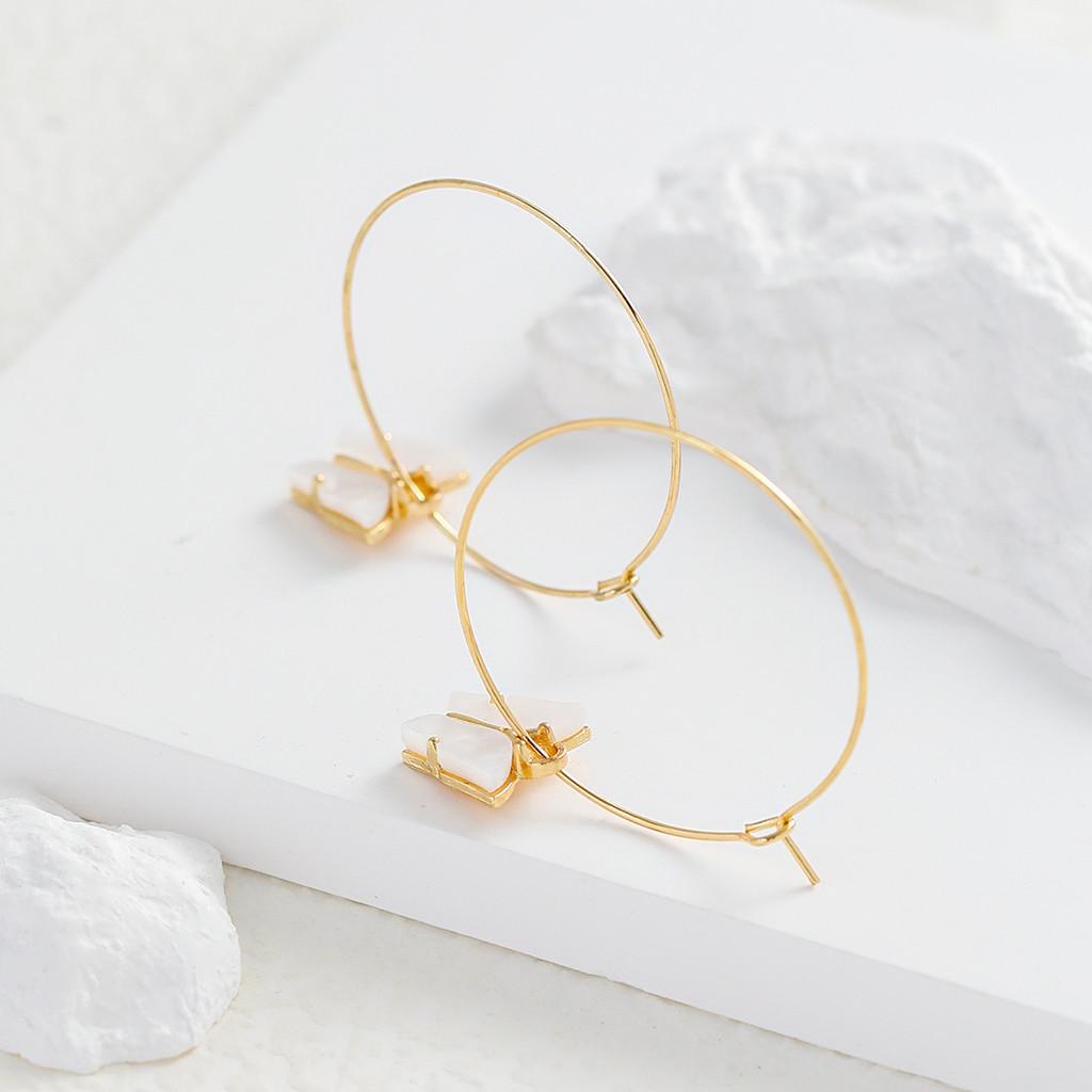 Unique Stylish And Butterfly Earrings Womens Geometric Jewelry Alloy